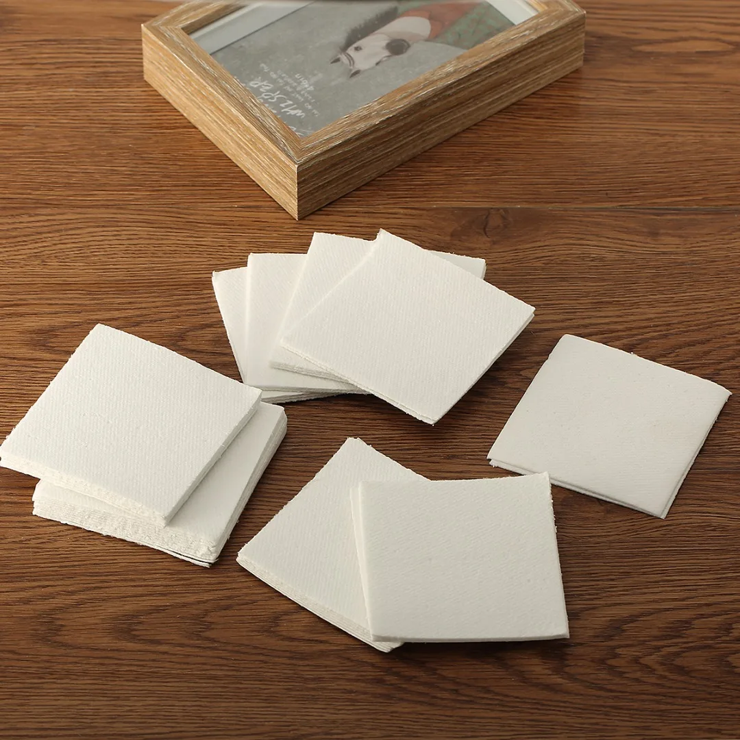 JX-LCLYL New 50 Sheets 80*80*1mm Microwave Kiln Glass Fusing Paper Ceramic Fiber Square