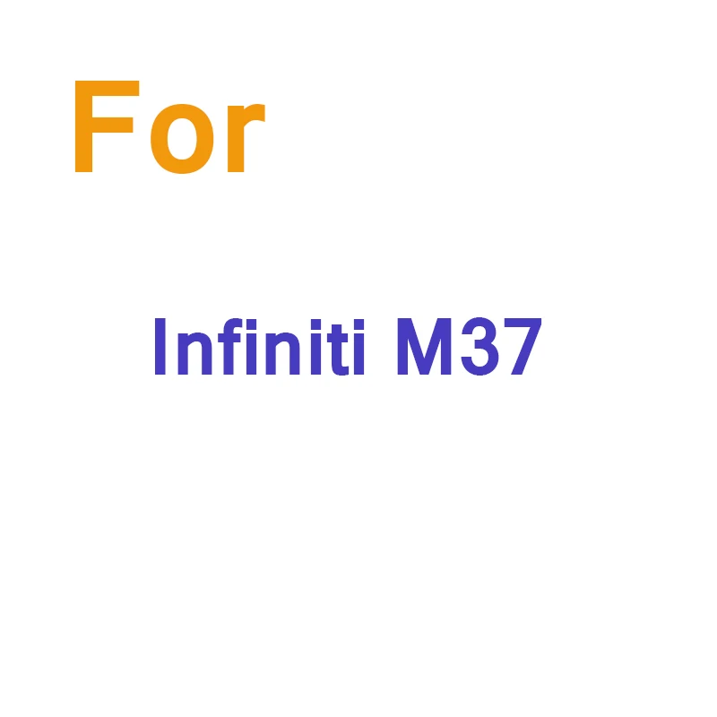 Cawanerl для Infiniti M M25 M35 M37 Авто запечатывание печать в полоску комплект звук Управление резиновая уплотнительная прокладка боковой обрез стайлинга автомобилей - Цвет: For Infiniti M37