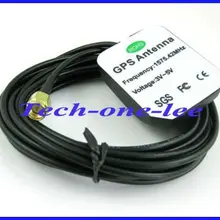 5 шт./лот антенна для gps-навигатора 3 метровый кабель с SMA штекер с sma-коннектором и рабочей частотой