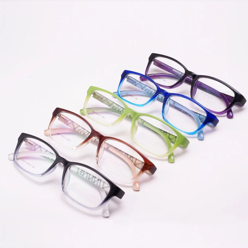 

Memory Board Frames Dichroic Glass Frame Man Student Green Tide Adornment Gradual Blue Glasses Myopia Model Purple Brown