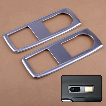 

beler 2pcs Car Interior ABS Roof Rear Reading Light Cover Trim Moulding Fit for BMW X3 F25 X4 F26 2013 2014 2015 2016 Styling