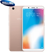 Vivo authorized VIVO Y71 мобильный телефон 4G LTE Android 8,1 MSM8917 четырехъядерный 3g+ 32G 5,9" 13MP Face Wake AI Selfie мобильный телефон