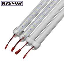 Полоса светодиодная жесткая DC12V 36 SMD 8520 Алюминий светодио полосы светильник длинный светодиодные ленты для кухни полоса светодиодная жесткая светильник длинный кухня свет под шкаф светодиодная лента в корпусе