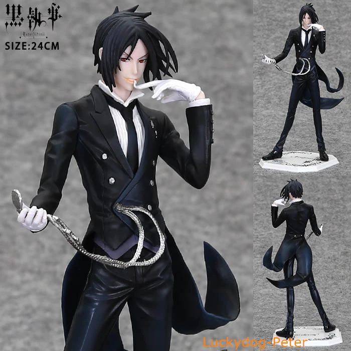 Black Butler Action Figure Sebastian Michaelis Sebastian Doll Pvc Acgn