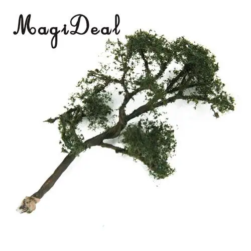 Simulation 1/150 Scale Model Sycamore Tree Train Park Street Railroad Forest Yard Village Scenery Layout 3.54inch