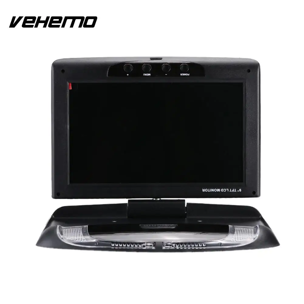 

Car Displayer 9 Inch Smart Car DVD Monitor Flip Down Roof Mount Monitor Car Monitor Durable Multimedia Video Display
