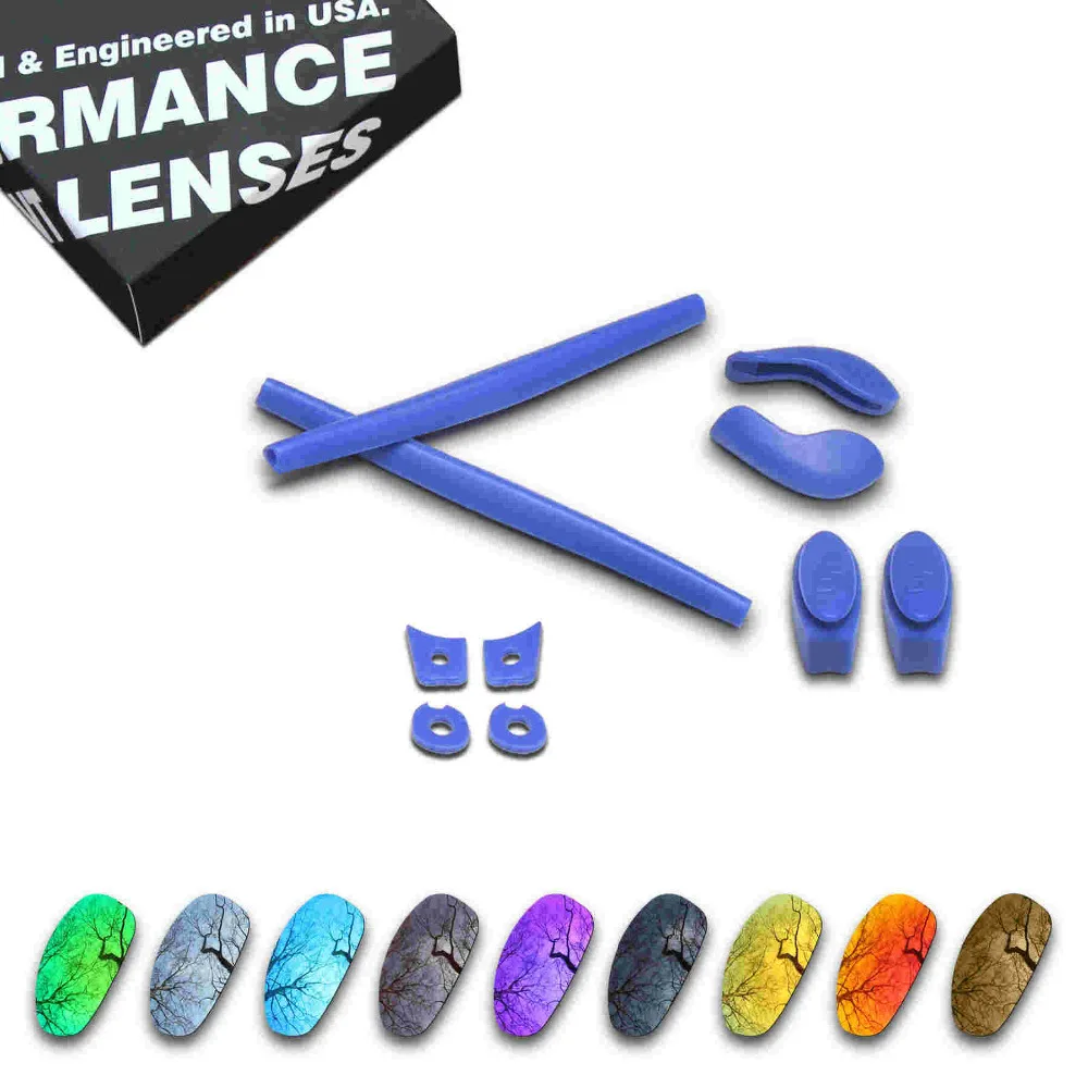 

ToughAsNails Resist Seawater Corrosion Polarized Replacement Lens&Blue Rubber Kit for Oakley juliet - Multiple Options