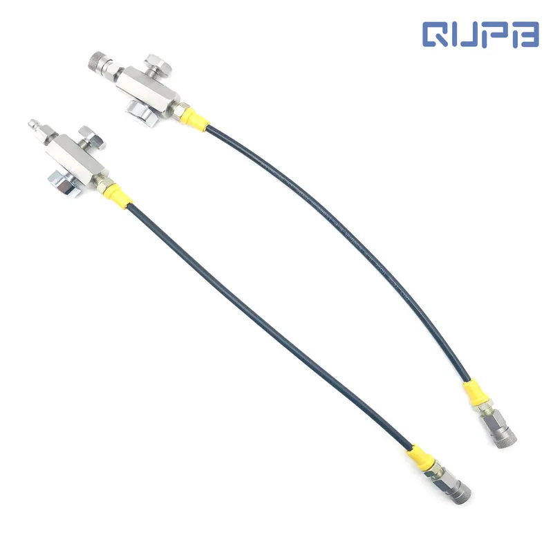 Новая станция клапанов для пейнтбола PCP из нержавеющей стали 4500psi|Пейнтбольные