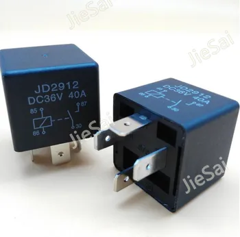 

4pin 40A DC36V auto relay automotive relay and relay socket with wire