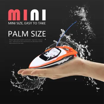 

Innovative Children's Summer Outdoor Water Toy Mini Rechargeable Remote Control Speed Boat Twin Motor Kid Chirdren Toy