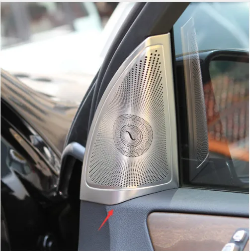  For Mercedes Benz ML W166 GLE Coupe C292 GL X166 GLS Car Styling Car Door Speakers Cover CarAudio S