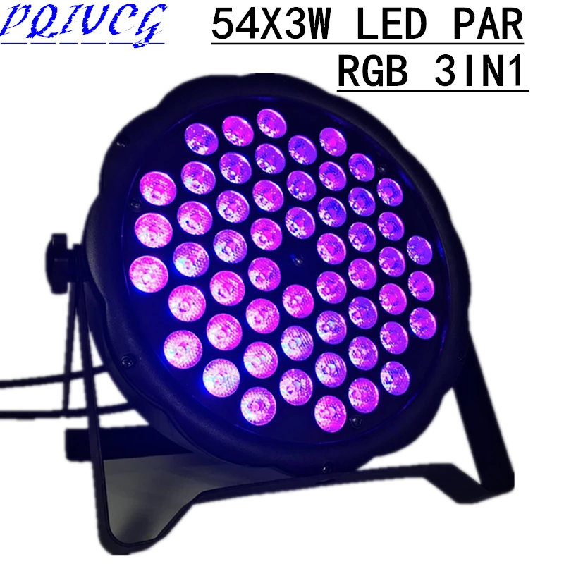 Светодиодный светильник RGB 3 в 1 54x3 Вт светодиодный прожектор DMX512 для дискотеки |