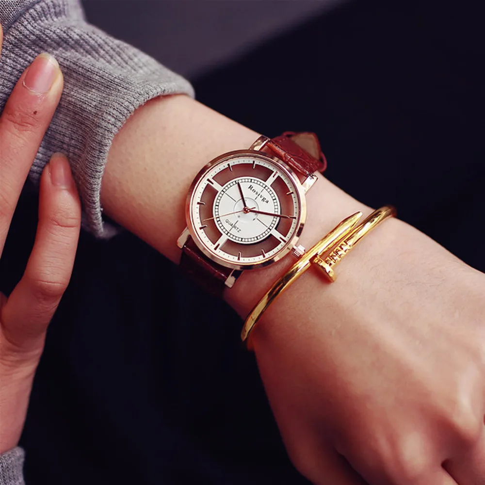 

Relogio Feminino Hollow Watch Neutral Fashion Personality Simple Fashion Unique Hollow WristWatches Femmes Montre Hot Sale HK&50