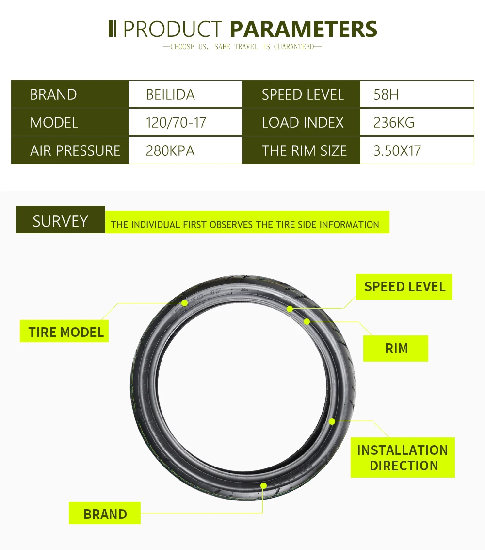 1 шт. Real Wheel шины для мотоциклов диски в колесных мотоциклов резиновые шины для Moto 120 70 17 Аксессуары для мотоциклов# b