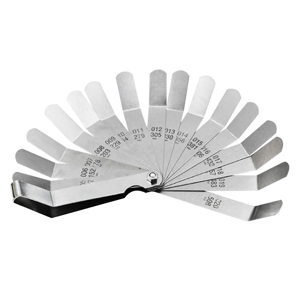 

Plug Feeler Gap Stainless Steel High Precision Single Piece Valve Plug Gauge Thickness 0.127-0.508MM Gauge Measurement