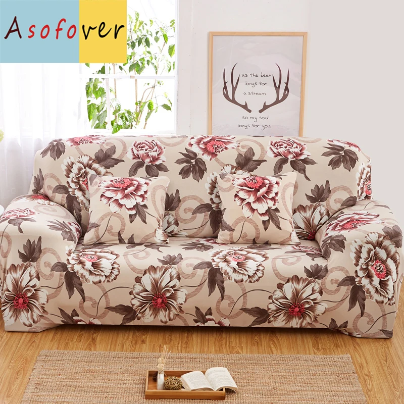 Лучшие продажи шаблон Чехлы для диванов эластичный диван Slipcover Cubre диван растягивающиеся покрытия для мебели протектор Чехлы для диванов для гостиной - Цвет: 5