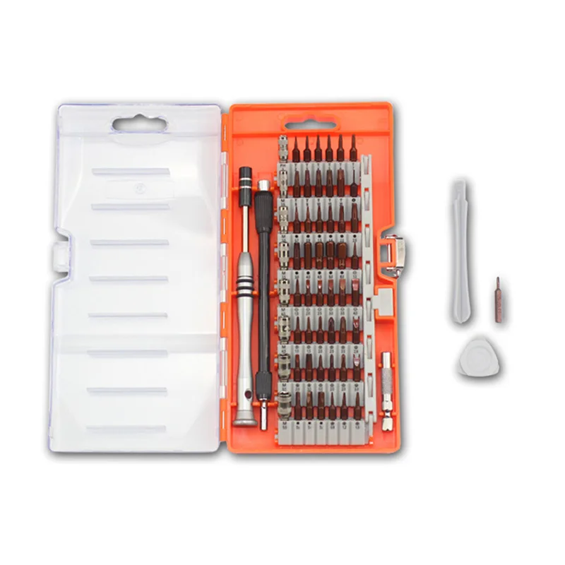 

63 in 1 Screwdriver Set Electronic Repairing Bit Kit for Computer Camera TN88