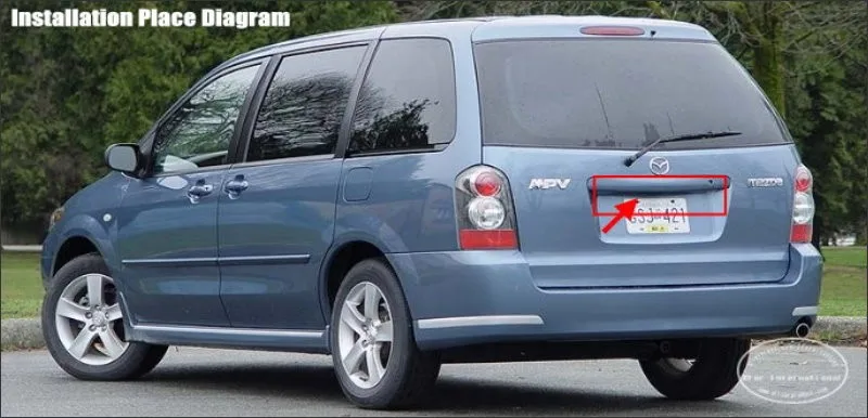 Mazda-MPV-BACK-license-plate-lamp