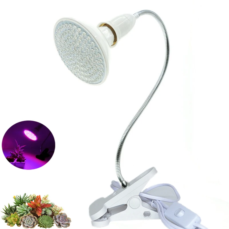 360 Degrees Flexible Lamp Holder Clip E27 Base with On off Switch EU Plug use as Simple Desk Lamp for led light e27 lamp (2)