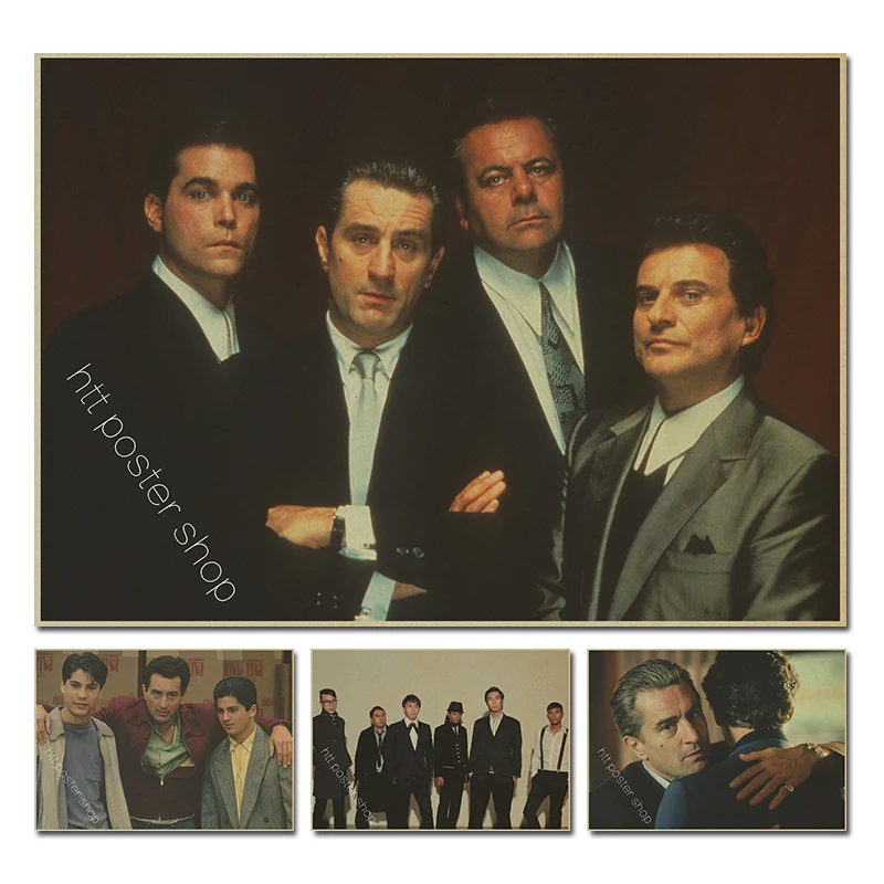

Goodfellas poster Henry Hill and his friends work their way up through the mob hierarchy. wall sticker
