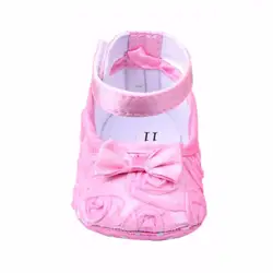 Новая красивая разноцветная хлопковая детская обувь, лидер продаж, модная детская обувь с розой для детей 0-12 месяцев, детская обувь с