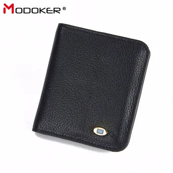 

Modoker WomanSmart Wallet Genuine Leather High Quality Anti Lost Intelligent Bluetooth Purse Card Holders Suit for IOS, Android