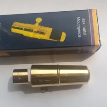 Бесплатный стиль популярный альт саксофон и саксофон мундштук Eb и тенор саксофон BBCap Ligature металлический позолоченный D 7