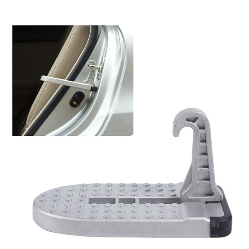 

New-Automotive Aluminum Alloy Door Latch Hook Foot Pedal For Jeep Suv Truck