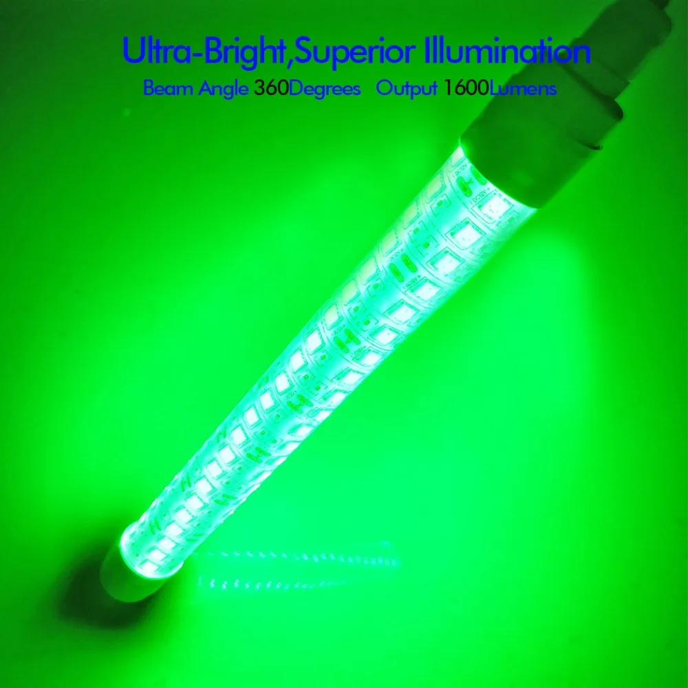Subaquática de Pesca Conduziu a Lâmpada m de Cabo à Prova v Ip68 6 d' Água Luz 20 w dc 12 11 Luz subaquática de Pesca CONDUZIU a lâmpada
