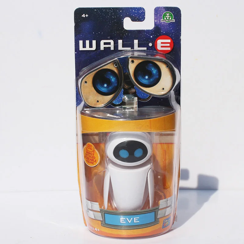 Wall E Walle Eve дополнительные Мультяшные игрушки настенные-E фигурки роботов куклы розничная