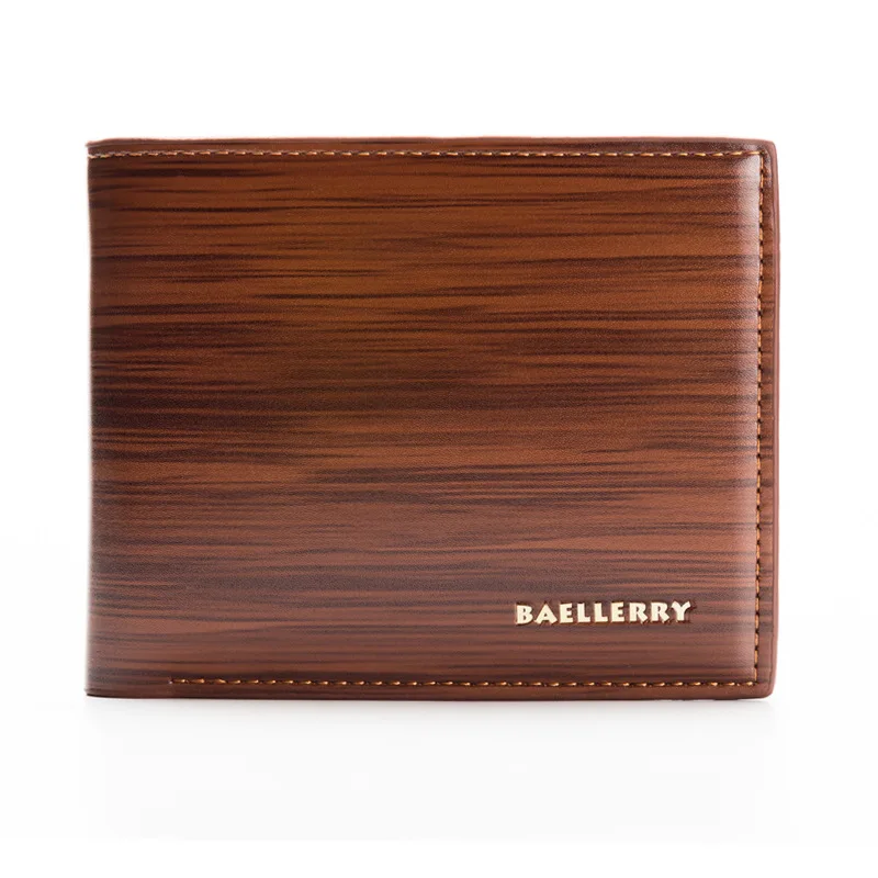 

Leisure Men's Leather Wallet High-quality PU Leather Money Clip Driver License Holder Pocket Portable Cash Purses WB22