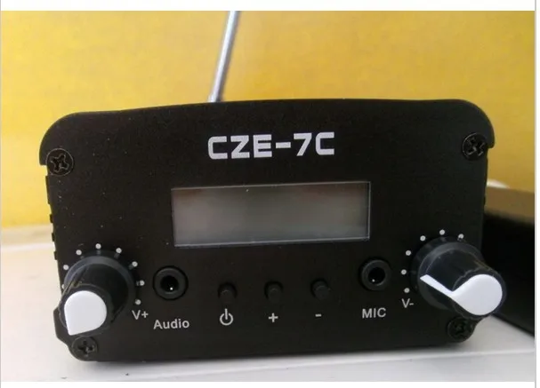 

Free shipping NEW 7Watt Stereo LCD Broadcast Radio Station FM transmitter with antenna