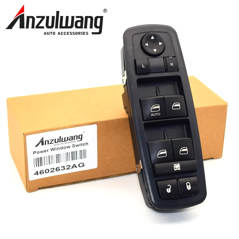 

ANZULWANG 1pcs 4602632AG High quality Car Accessories Master Power Window Door Lock Switch For Dodge Journey Liberty Nitro