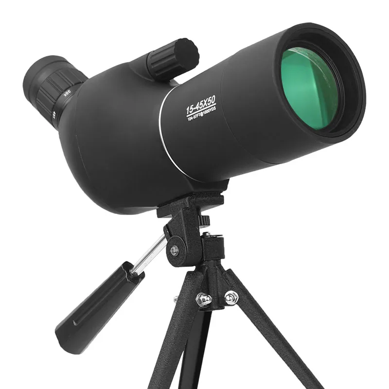 15 45X50 Зрительная труба компактный Zoom Birdwatch монокулярный телескоп со штативом HD