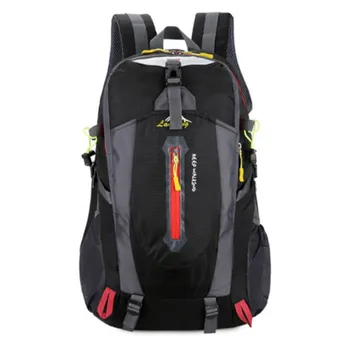 

40L Outdoor Waterproof Nylon Luggage Rucksack Backpack Travel Bag Hiking Sport Camping Daypack