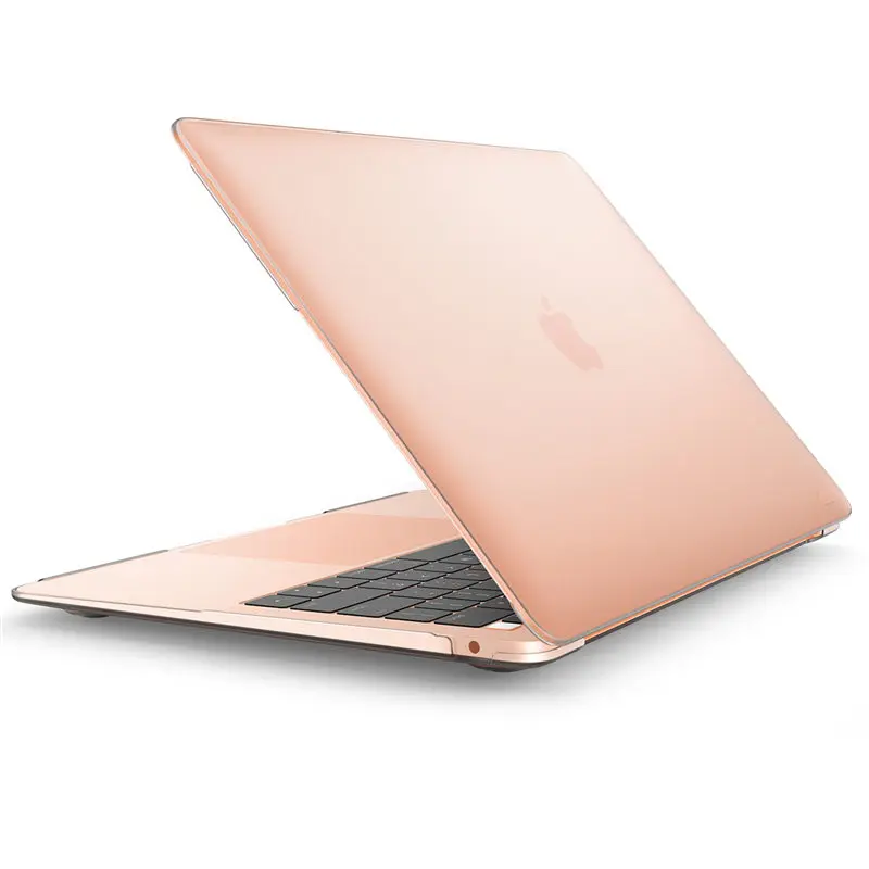 Для MacBook Air 13 дюймов Чехол выпуска A1932 с дисплеем retina подходит для Touch ID i-Blason гладкий прозрачный мраморный Твердый Чехол - Цвет: Clear