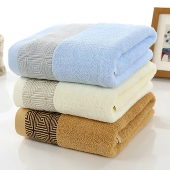 

Simple Cotton Pink Bath Towel 140x70cm Embroidery Bathroom Absorbent Towels Summer Big Beach Towel for Women