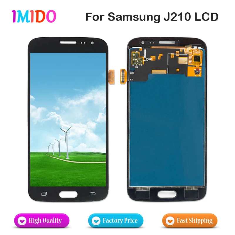 

10Pcs AAA+++ Quality LCD Display For Samsung Galaxy J2 J210 J210F 2016 LCD Display Touch Screen Digitizer Assembly Replacement