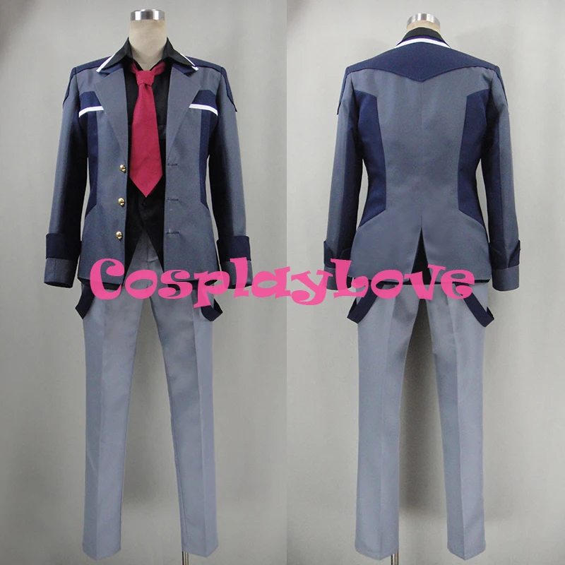 

Новый сделанный на заказ японский аниме Rampo Kitan: игра Laplace Kogorou Akechi Косплей Костюм высокого качества Хэллоуин косплей Любовь