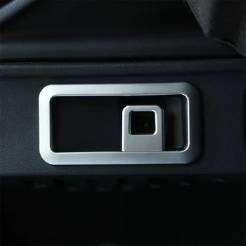 

WELKINRY car auto cover styling For Jaguar F-PACE 2016 2017 2018 ABS matt silver rear tail box trunk boot hook pothook trim