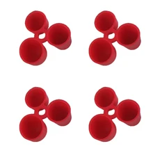 4 шт., школьный карандаш, эргономичный, мягкий, для коррекции осанки, нетоксичный, для рисования, силиконовый, для письма, для детей, защита глаз