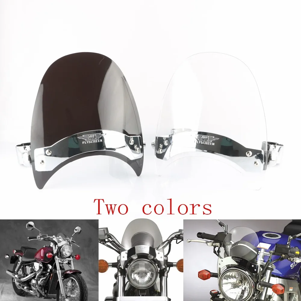 

new Motorcycle Windscreen Windshield For SUZUKI GSX750 VX800 GS450E,L,GA GS500E GS550 GSF1200N GSF400 BANDIT GSF600 BANDIT N