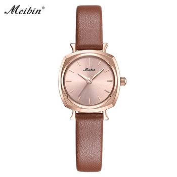 

Quartz Women Watch Fashion Ladies Retro Square Leather Wrist Watch Women Clock Vintage Style Female Hours Montre Femme