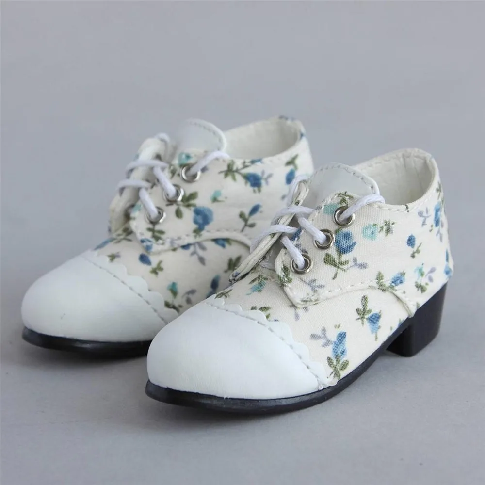 [Wamami] 48 # белый цветок сращивания 1/4 MSD DZ Детские туфли обувь на среднем каблуке