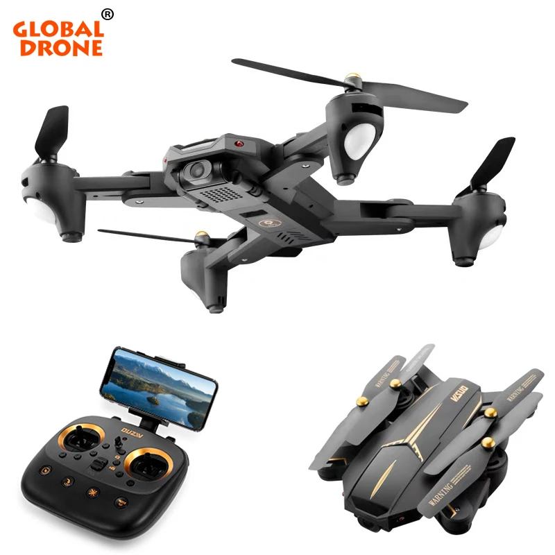 Global Drone VISUO XS812 GPS Quadrocopter with Camera HD 5MP 15 mins Fly Time Follow Me Auto Return (RTH) RC Profissional Dron