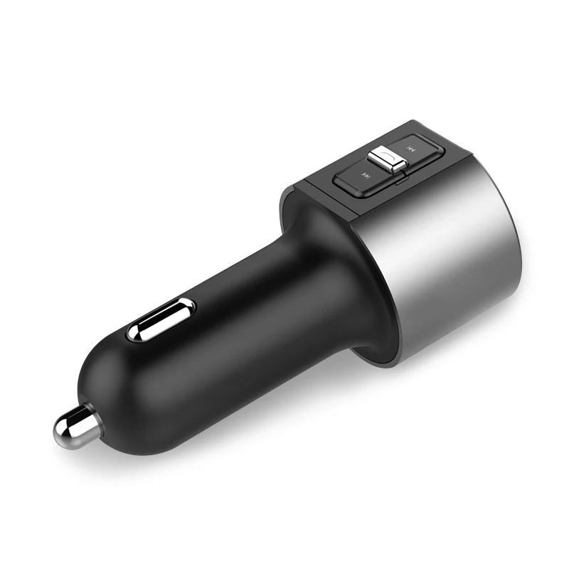 Urbanroad Автомобильный USB Mp3 Bluetooth fm-передатчик Aux беспроводной аудио плеер Автомобильный комплект Handsfree Fm модулятор 3.4A двойной USB зарядное устройство - Название цвета: As the picture shown