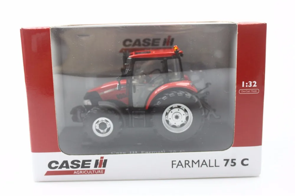 UH4239 1:32 Case IH Farmall 75 C модель автомобиля трактора из сплава