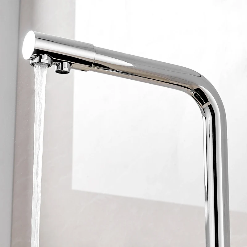 Fapully Drink Water Kitchen Faucet Filter Faucet Deck Mounted 360 Degree Rotation Mixer Tap Hot and Cold Mixer Crane For Kitchen Fapully Drink Water Kitchen Faucet Filter Faucet Deck Mounted 360 Degree Rotation Mixer Tap Hot and Cold Mixer Crane For Kitchen