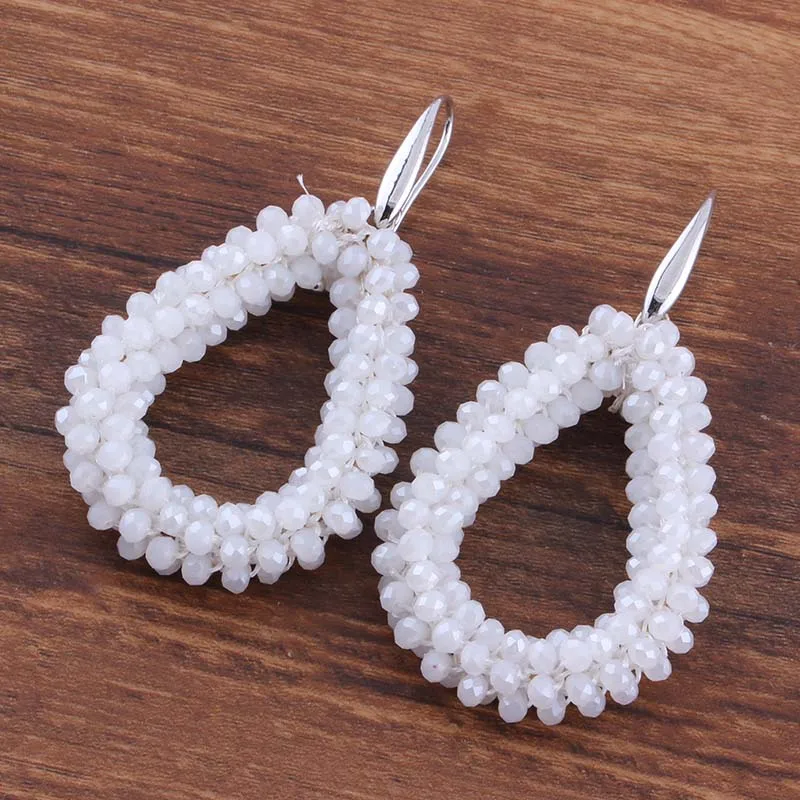 White Earrings