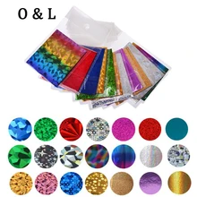 5pcs Star Design Transfer Foil Nail Art Sticker Paper DIY Beauty Nail Decoration Tools 50Colors Options